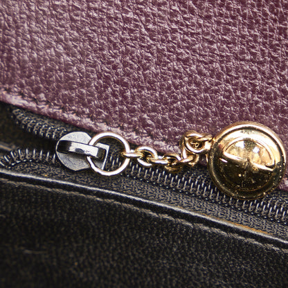 Lady Lock Leather Handbag