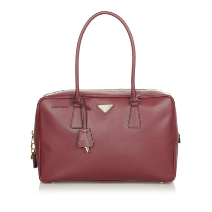 Saffiano Bauletto Handbag