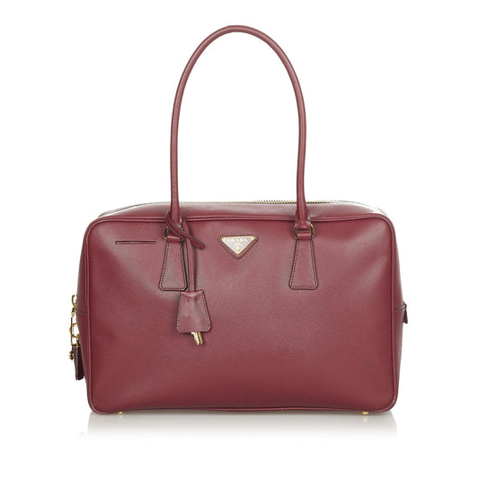 Saffiano Bauletto Handbag