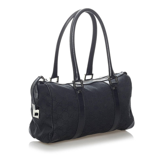 GG Canvas Boston Bag