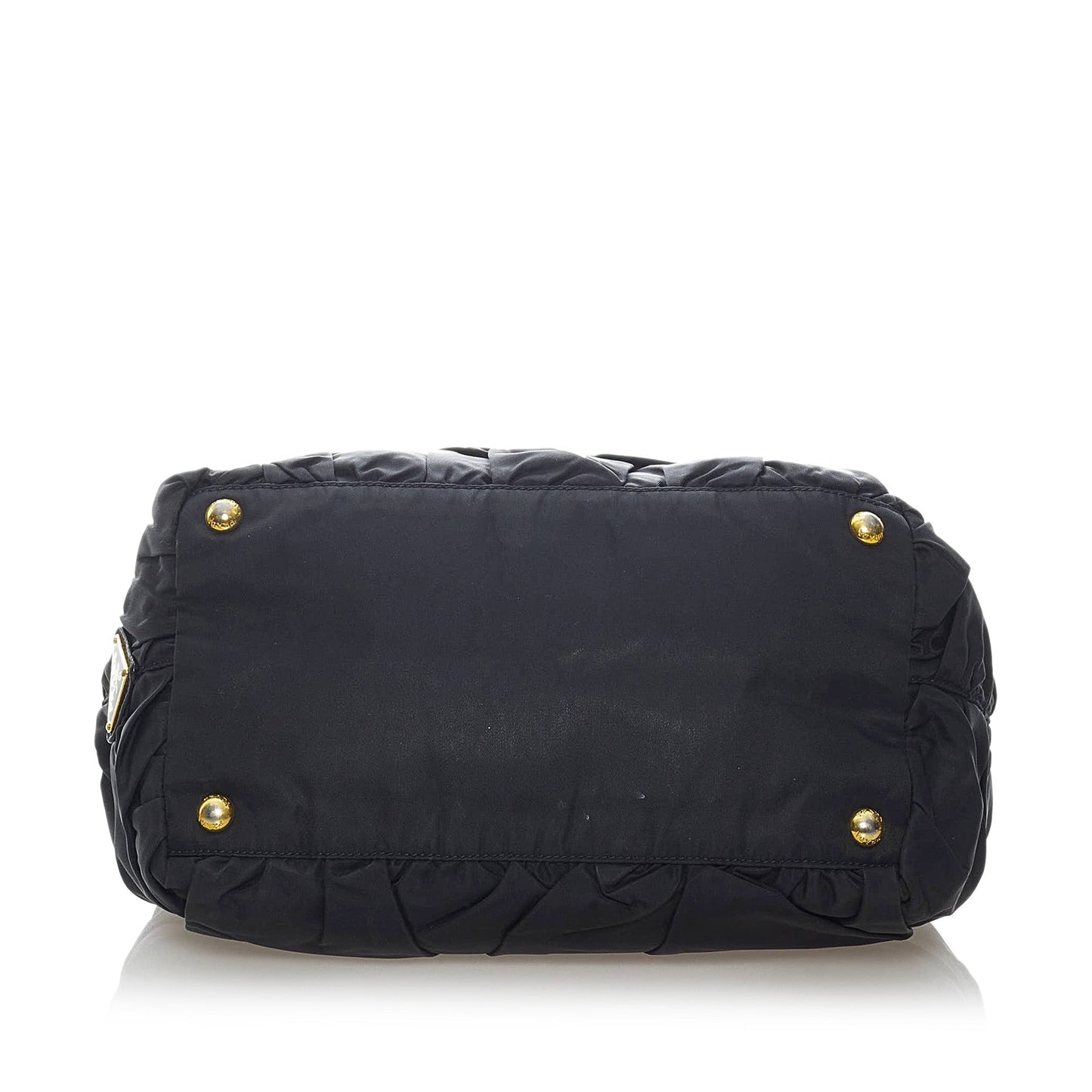 Gathered Tessuto Handbag