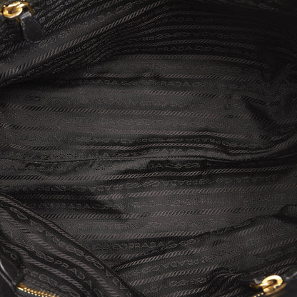 Gathered Tessuto Handbag