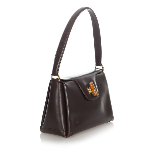Bamboo Leather Handbag