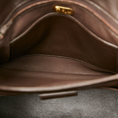 Bamboo Leather Handbag