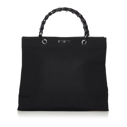 Bamboo Nylon Handbag