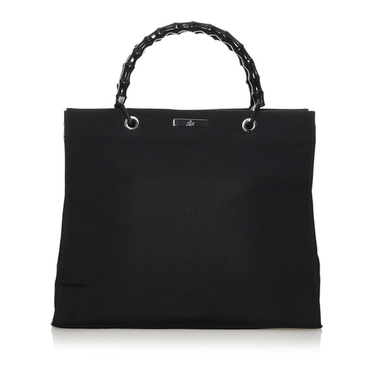 Bamboo Nylon Handbag