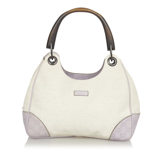 Bamboo Canvas Handbag