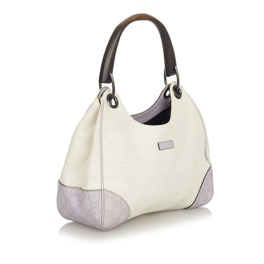 Bamboo Canvas Handbag