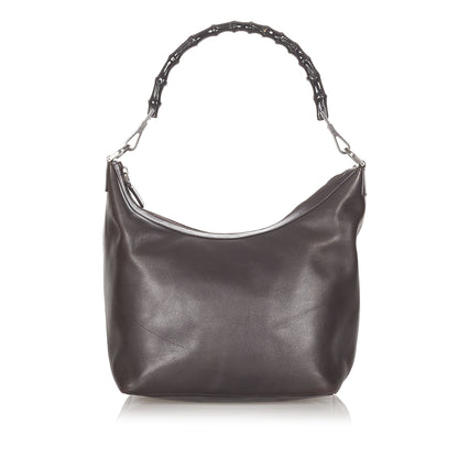 Bamboo Leather Handbag