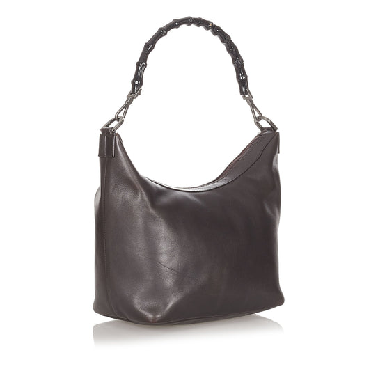 Bamboo Leather Handbag
