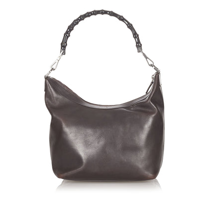 Bamboo Leather Handbag