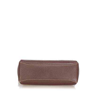 Bamboo Leather Handbag