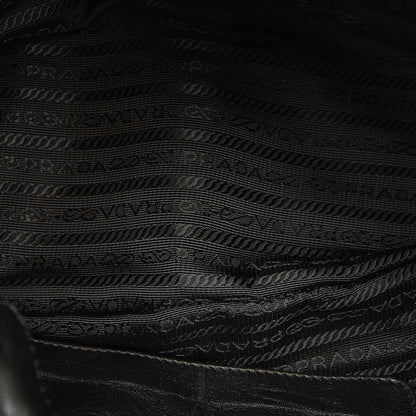 Python Print Bow Tessuto Handbag