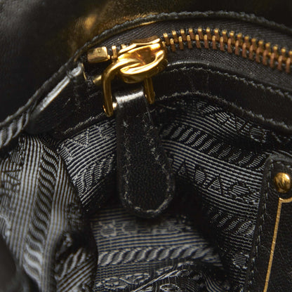 Python Print Bow Tessuto Handbag