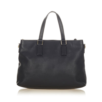 Bamboo Leather Handbag