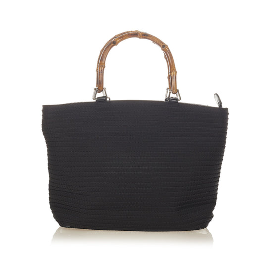Bamboo Canvas Handbag