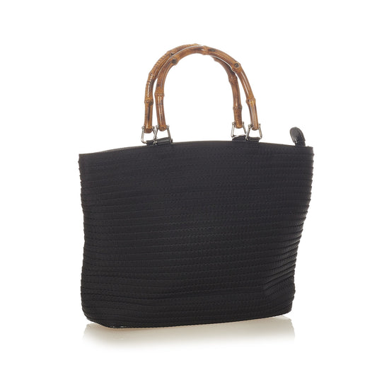 Bamboo Canvas Handbag