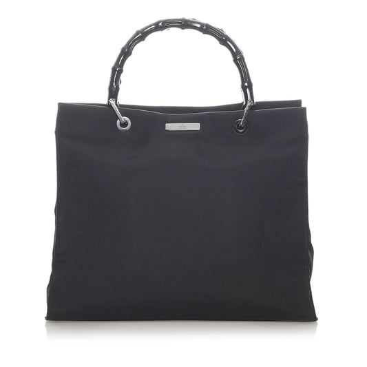 Bamboo Canvas Handbag