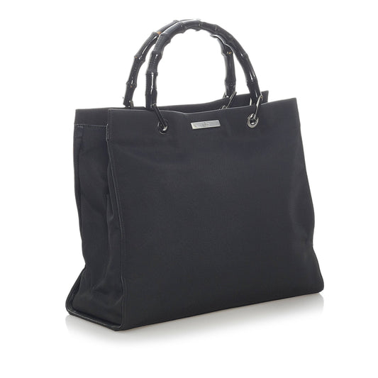 Bamboo Canvas Handbag