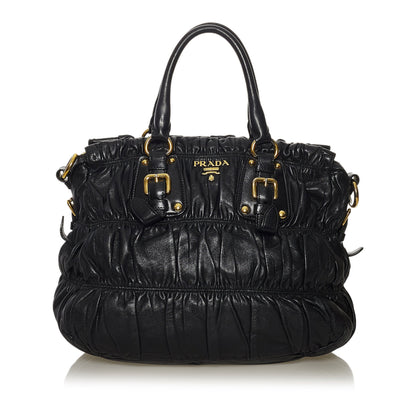 Nappa Gaufre Handbag
