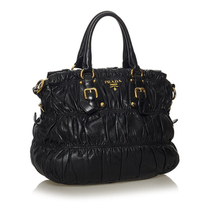Nappa Gaufre Handbag