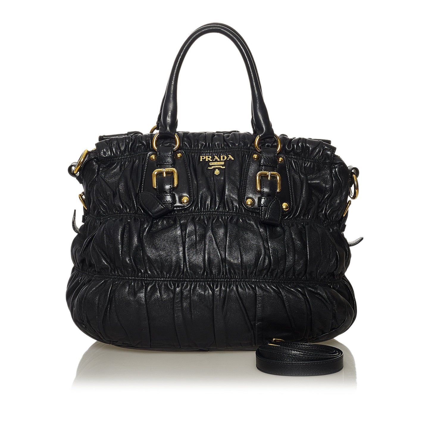 Nappa Gaufre Handbag