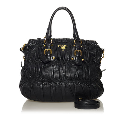 Nappa Gaufre Handbag