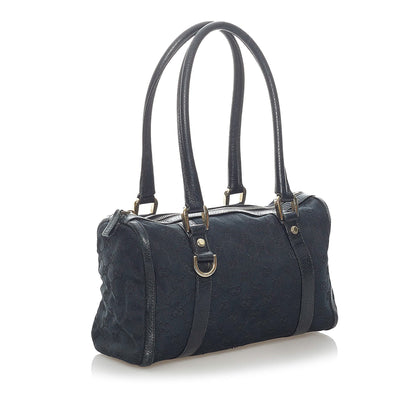GG Canvas Abbey Boston Bag