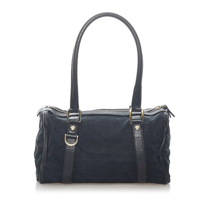 GG Canvas Abbey Boston Bag