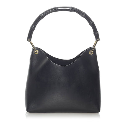 Bamboo Leather Handbag