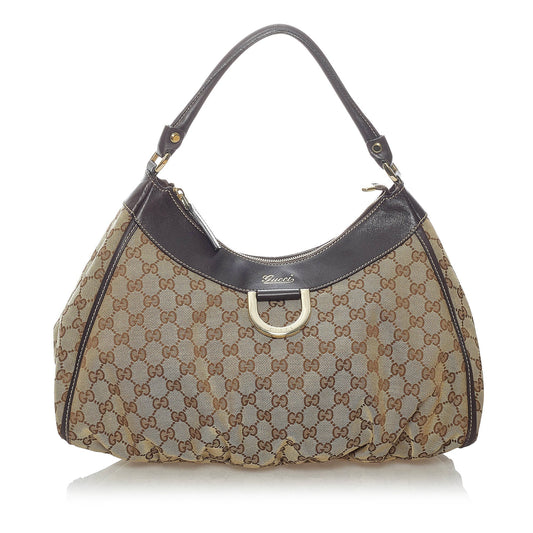 GG Canvas Abbey D-Ring Handbag
