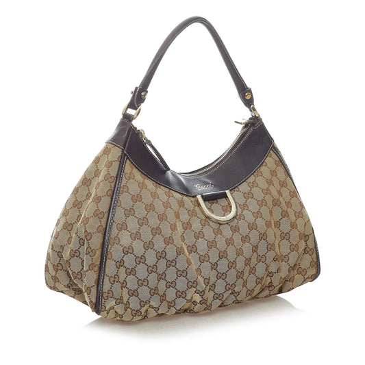 GG Canvas Abbey D-Ring Handbag