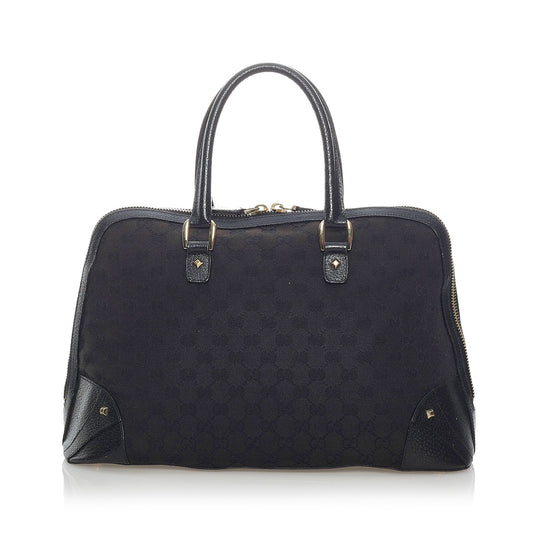 GG Canvas Nailhead Handbag