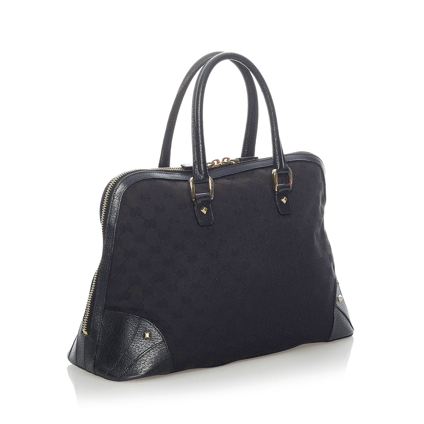 GG Canvas Nailhead Handbag