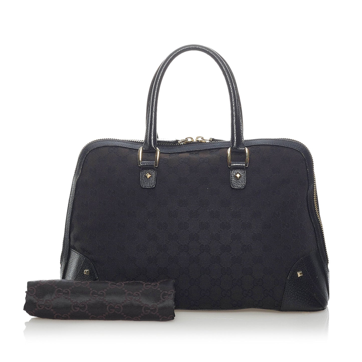 GG Canvas Nailhead Handbag