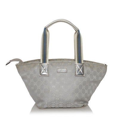 GG Canvas Web Handbag