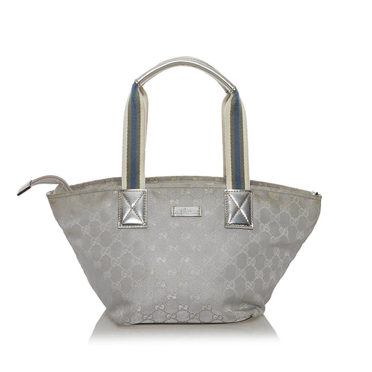GG Canvas Web Handbag