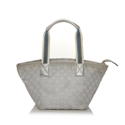 GG Canvas Web Handbag