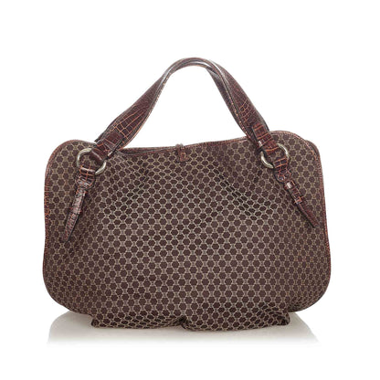 Macadam Bittersweet Canvas Handbag