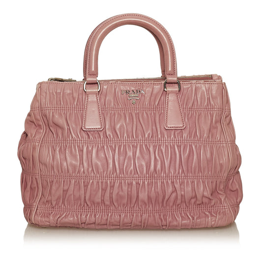 Nappa Gaufre Handbag