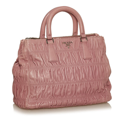 Nappa Gaufre Handbag