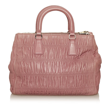Nappa Gaufre Handbag