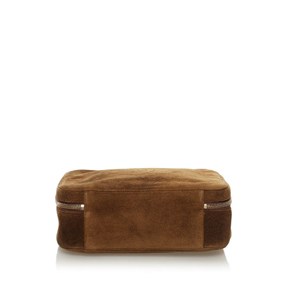 CC Suede Handbag