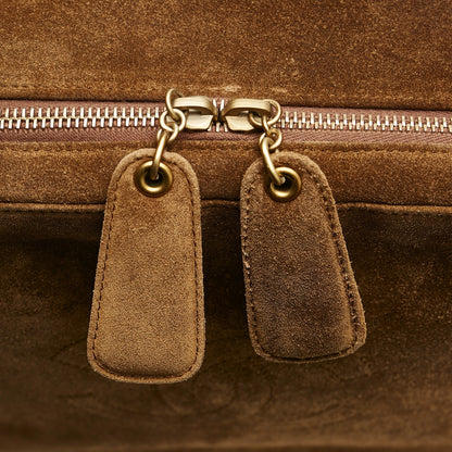 CC Suede Handbag