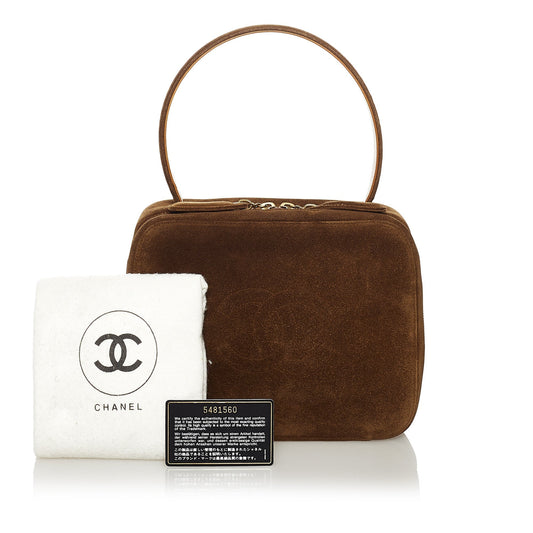 CC Suede Handbag