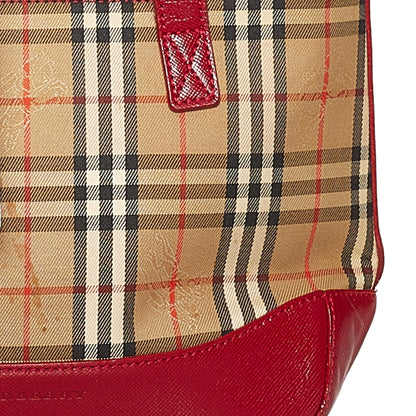 Haymarket Check Canvas Handbag