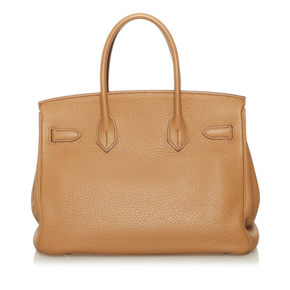 Birkin 30 Taurillon Clemence Caramel PHW