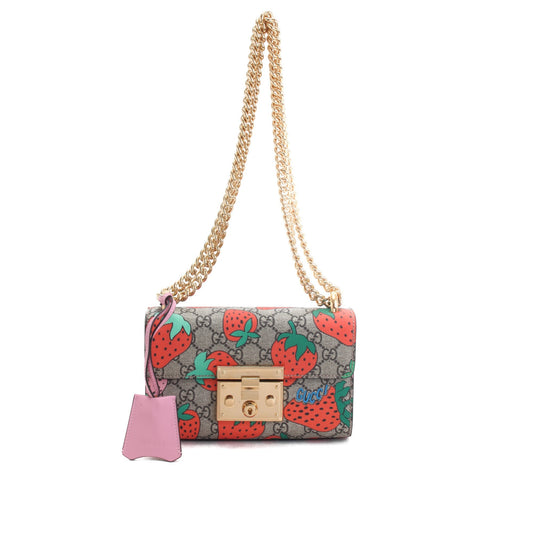 Gucci Strawberry Padlock Small