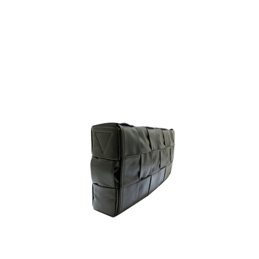 Intrecciato Cassette Leather Crossbody Bag