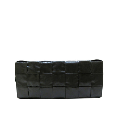 Intrecciato Cassette Leather Crossbody Bag